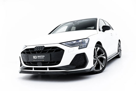 Front Splitter V.3 suitable for Audi S3 Sportback / A3 S-line Sportback  8Y Facelift