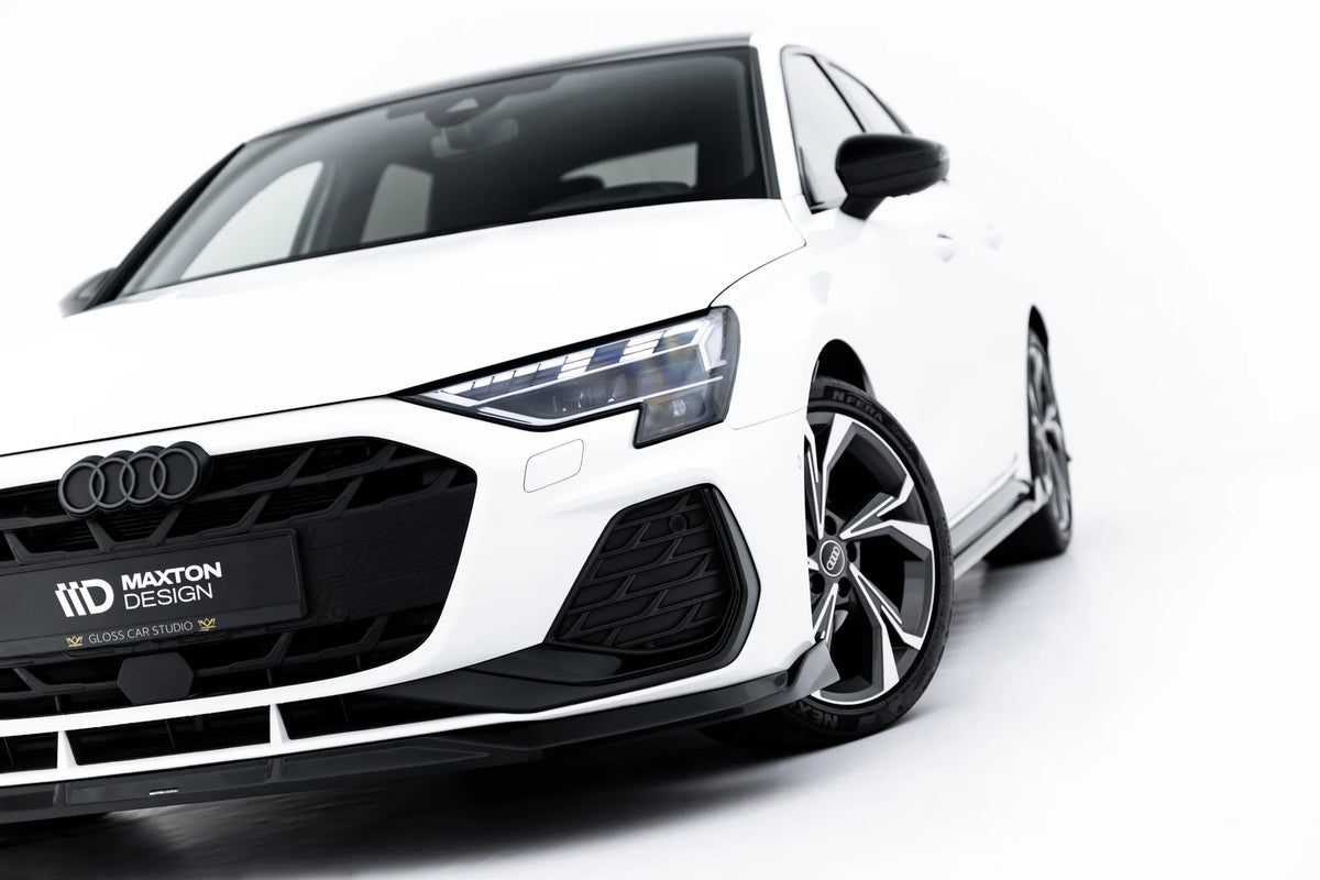 Front Splitter V.3 suitable for Audi S3 Sportback / A3 S-line Sportback  8Y Facelift