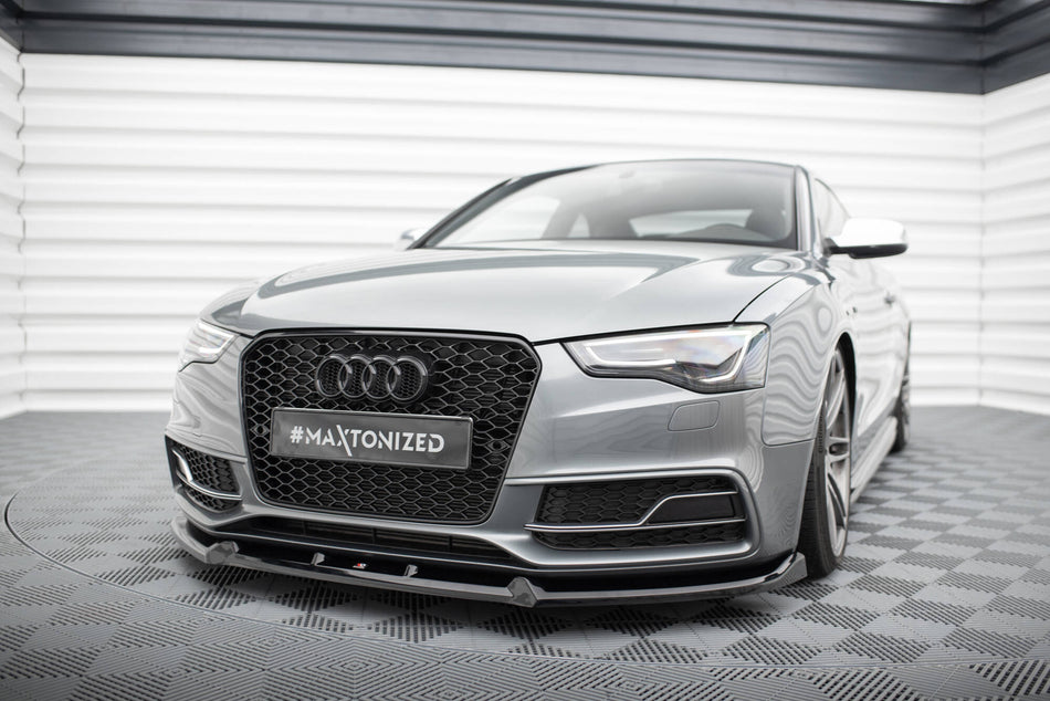 Front Splitter V.3 suitable for Audi S5 / A5 S-Line 8T Facelift