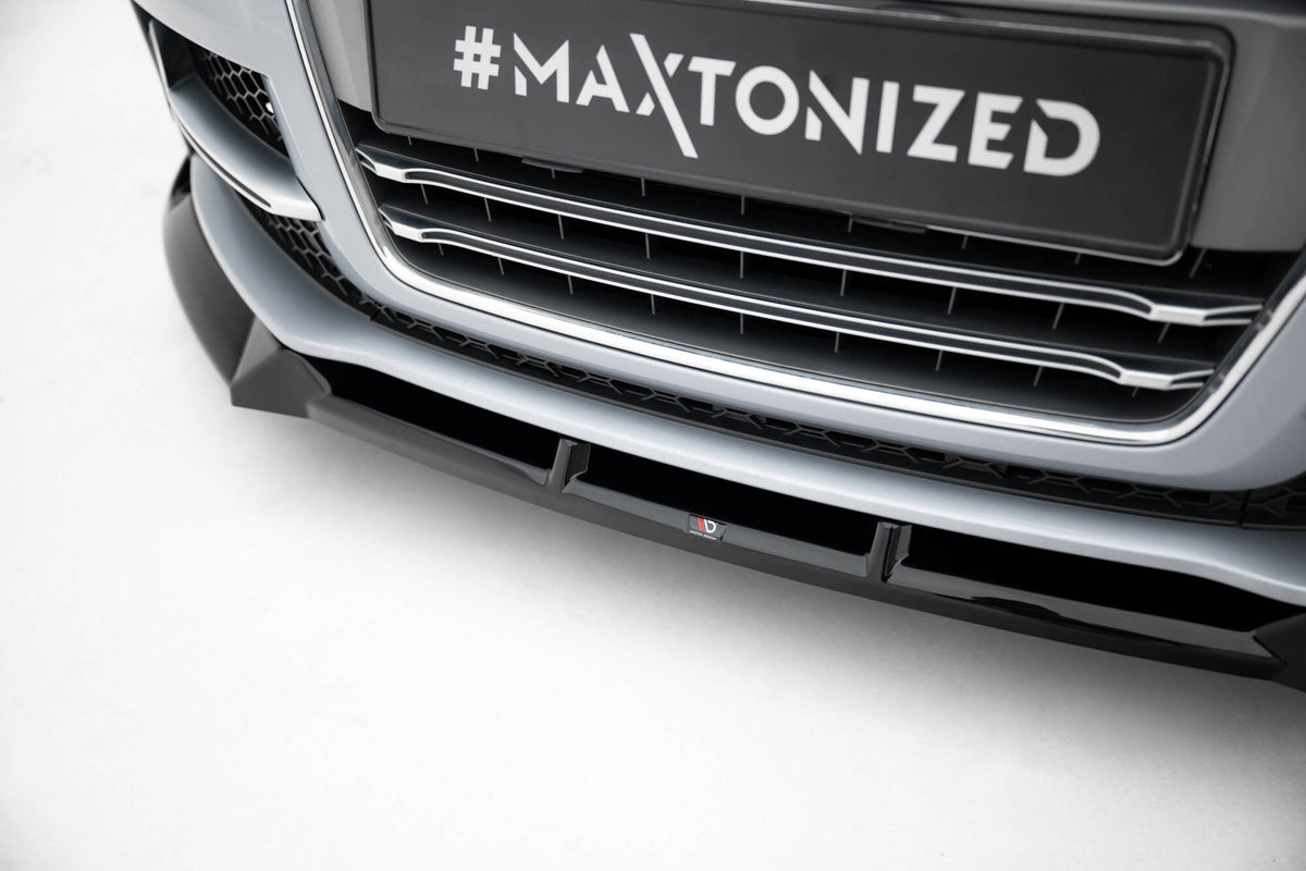 Front Splitter V.3 suitable for Audi TT S / TT S-Line 8J Facelift