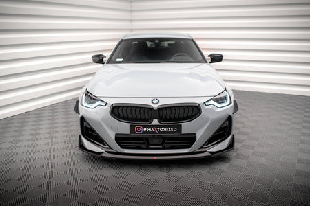 Front Splitter V.3 suitable for BMW 2 Coupe M-Pack / M240i G42