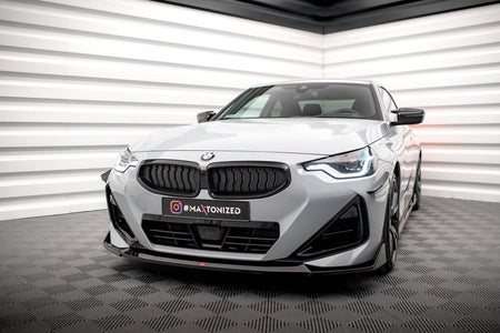 Front Splitter V.3 suitable for BMW 2 Coupe M-Pack / M240i G42