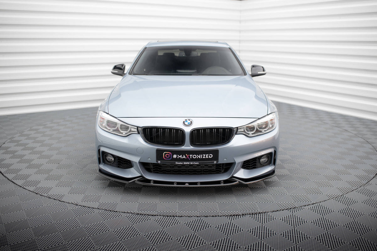 Front Splitter V.3 suitable for BMW 4 Coupe / Gran Coupe / Cabrio M-Pack F32 / F36 / F33