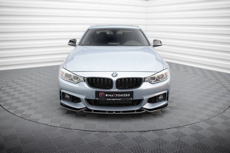 Front Splitter V.3 suitable for BMW 4 Coupe / Gran Coupe / Cabrio M-Pack F32 / F36 / F33