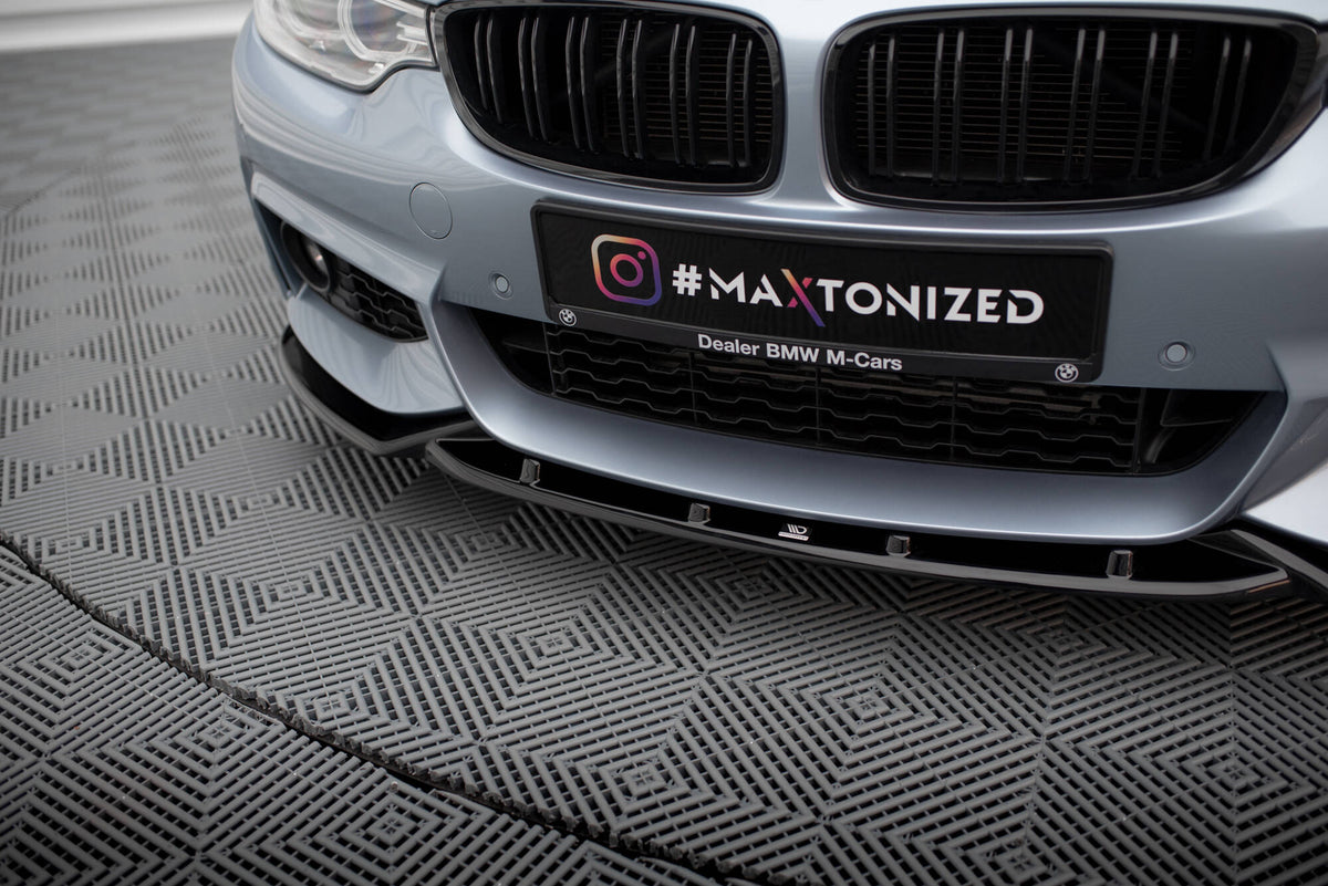 Front Splitter V.3 suitable for BMW 4 Coupe / Gran Coupe / Cabrio M-Pack F32 / F36 / F33