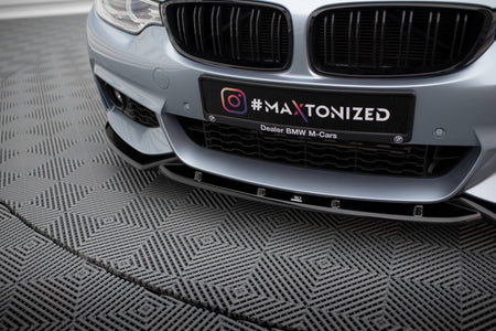 Front Splitter V.3 suitable for BMW 4 Coupe / Gran Coupe / Cabrio M-Pack F32 / F36 / F33