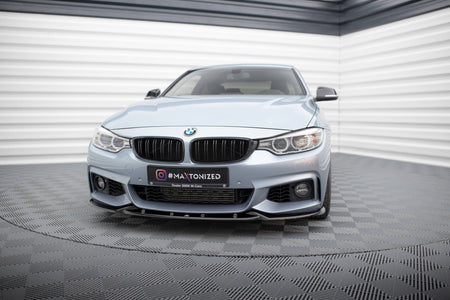 Front Splitter V.3 suitable for BMW 4 Coupe / Gran Coupe / Cabrio M-Pack F32 / F36 / F33