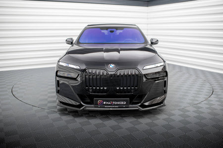 Front Splitter V.3 suitable for BMW 7 M-Pack / M760e / i7 M-Pack G70