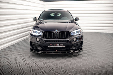 Front Splitter V.3 suitable for BMW X6 M-Pack F16