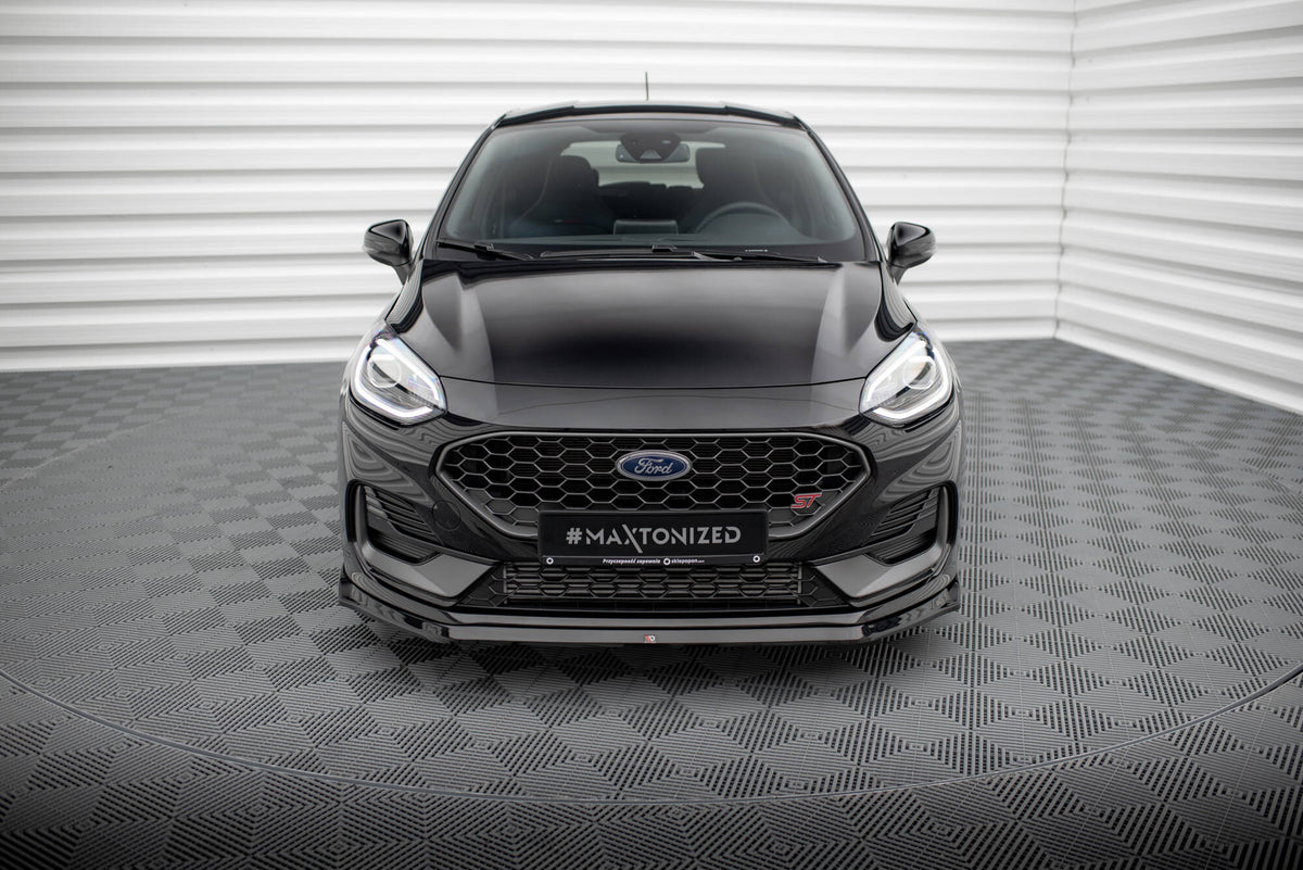 Front Splitter V.3 suitable for Ford Fiesta ST / ST-line Mk8 Facelift
