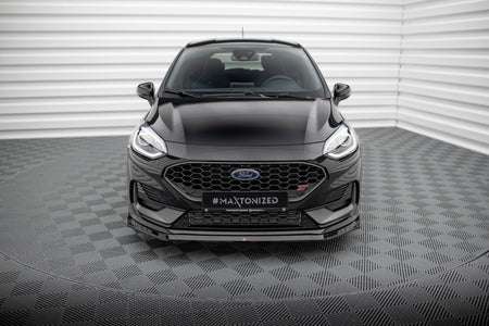 Front Splitter V.3 suitable for Ford Fiesta ST / ST-line Mk8 Facelift