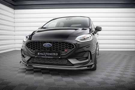 Front Splitter V.3 suitable for Ford Fiesta ST / ST-line Mk8 Facelift