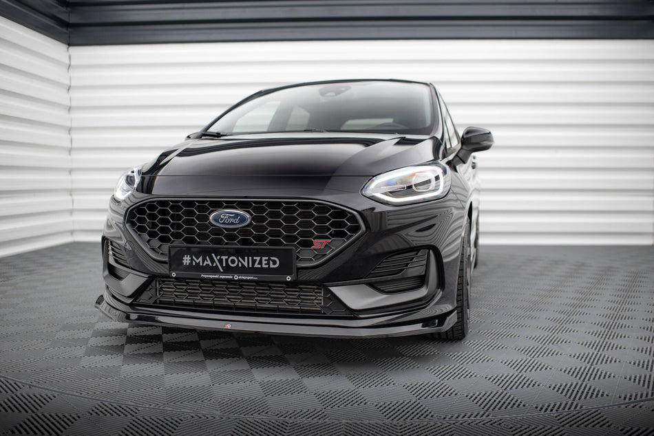 Front Splitter V.3 suitable for Ford Fiesta ST / ST-line Mk8 Facelift