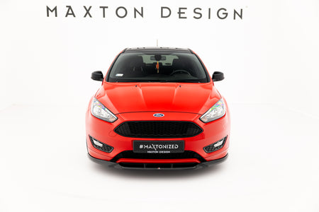 Front Splitter V.3 suitable for Ford Focus ST-Line Mk3 Facelift