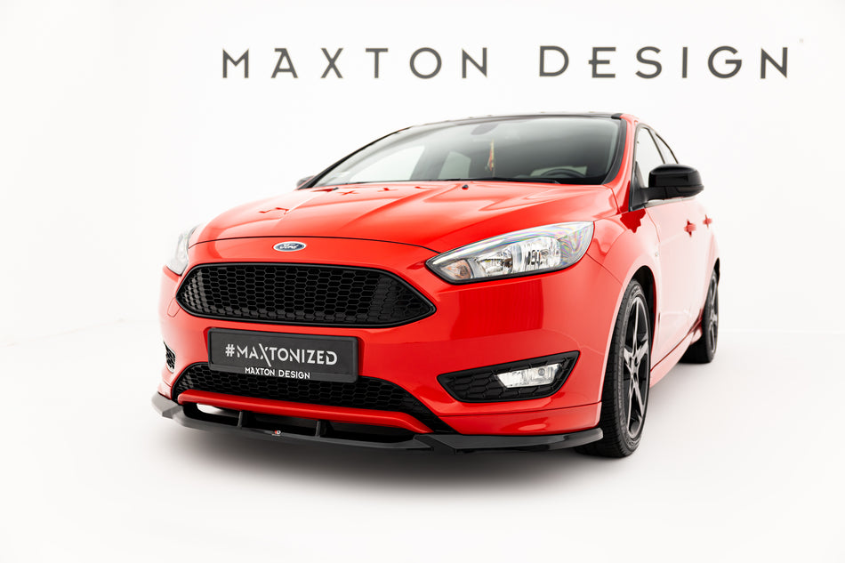 Front Splitter V.3 suitable for Ford Focus ST-Line Mk3 Facelift