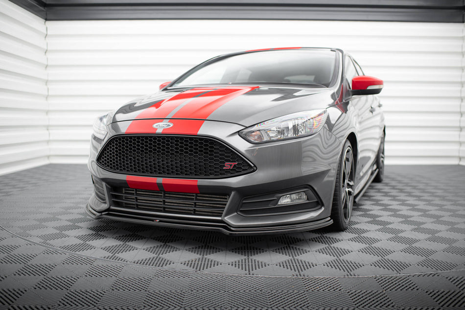 Front Splitter V.3 suitable for Ford Focus ST Mk3 Facelift