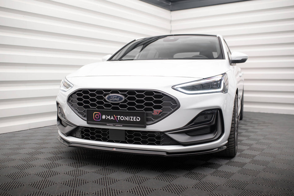 Front Splitter V.3 suitable for Ford Focus ST / ST-Line Mk4 Facelift