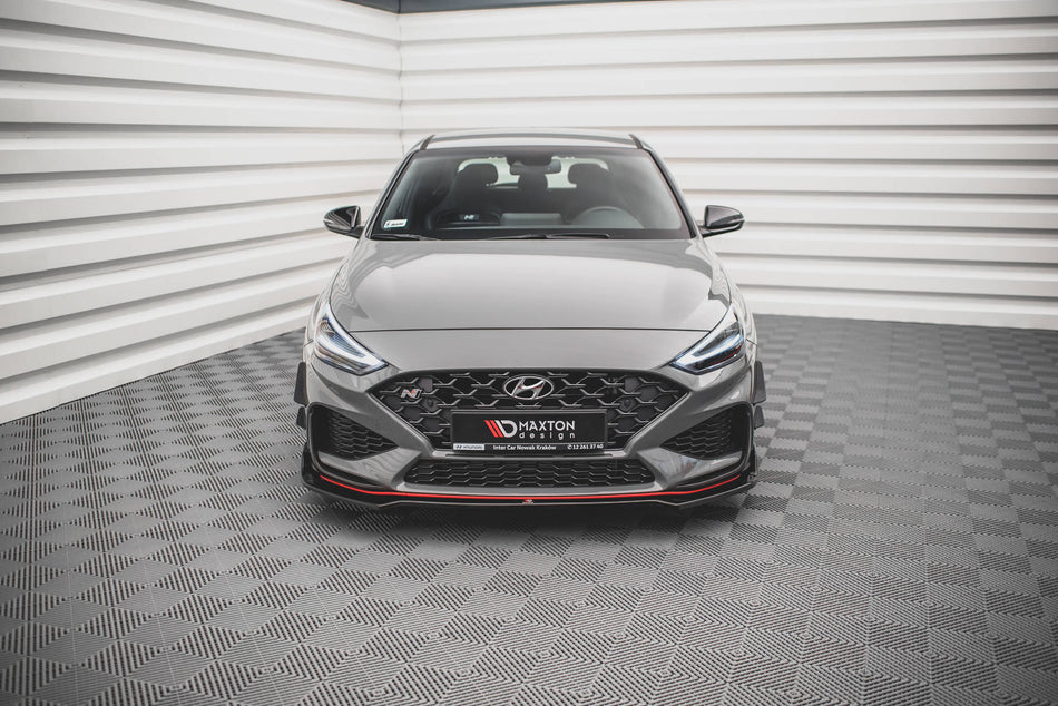 Front Splitter V.3 suitable for Hyundai I30 N / I30 N-Line Hatchback/Fastback Mk3 Facelift