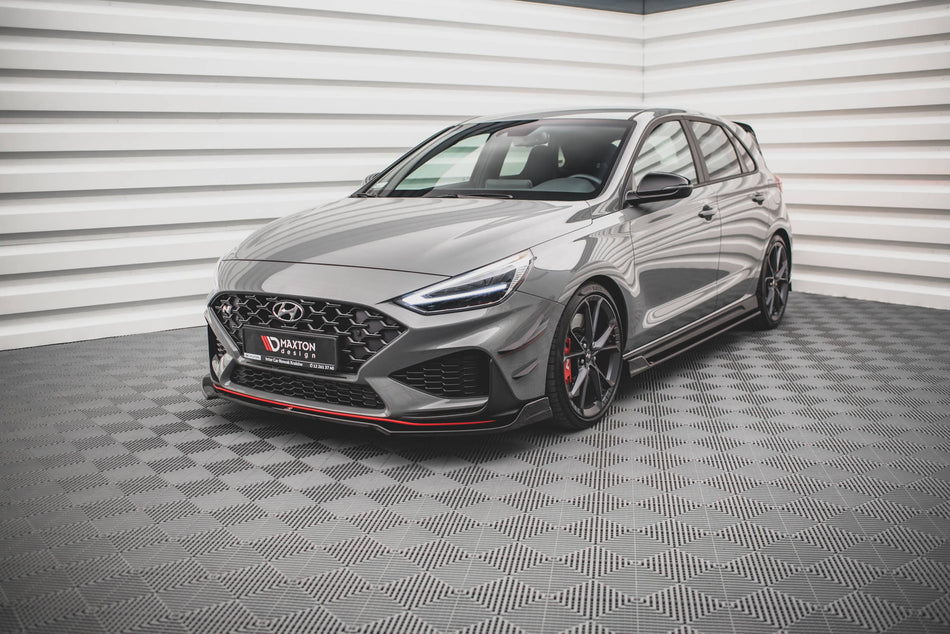 Front Splitter V.3 suitable for Hyundai I30 N / I30 N-Line Hatchback/Fastback Mk3 Facelift