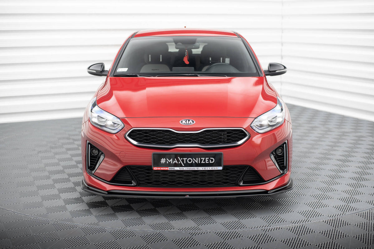 Front Splitter V.3 suitable for Kia Ceed GT / GT-Line Mk3 / Proceed Mk1