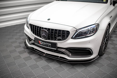 Front Splitter V.3 suitable for Mercedes-AMG C63 AMG Aero Pack C205 Facelift