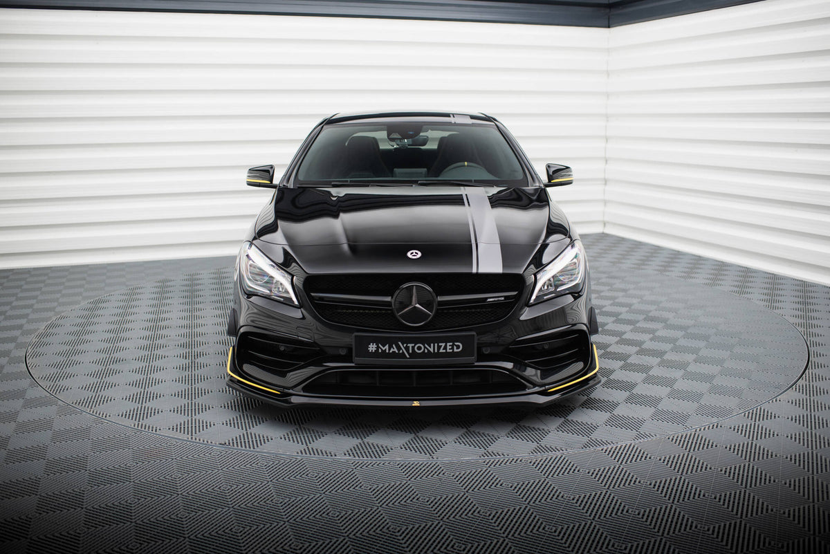 Front Splitter V.3 suitable for Mercedes-AMG CLA 45 Aero C117 Facelift