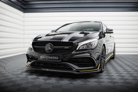 Front Splitter V.3 suitable for Mercedes-AMG CLA 45 Aero C117 Facelift