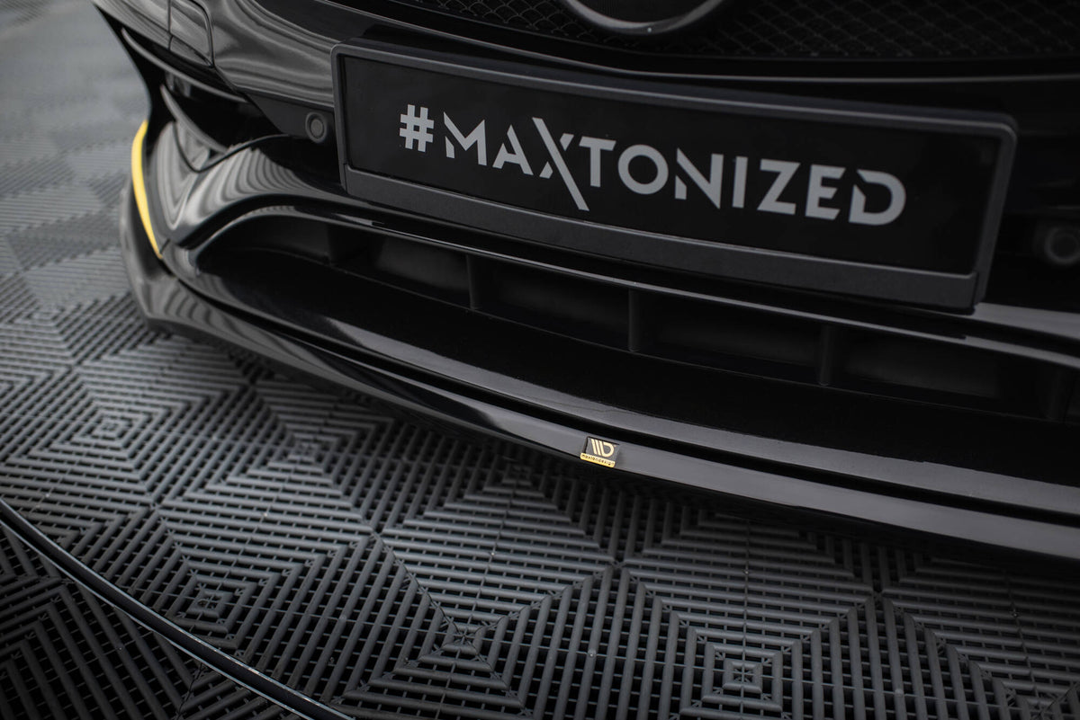 Front Splitter V.3 suitable for Mercedes-AMG CLA 45 Aero C117 Facelift