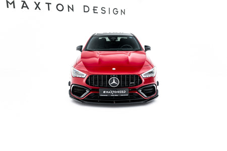 Front Splitter V.3 suitable for Mercedes-AMG CLA 45 Aero C118 / C118 Facelift