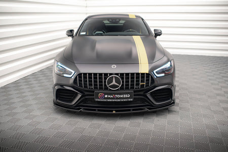 Front Splitter V.3 suitable for Mercedes-AMG GT 63S 4 Door Coupe Aero X290