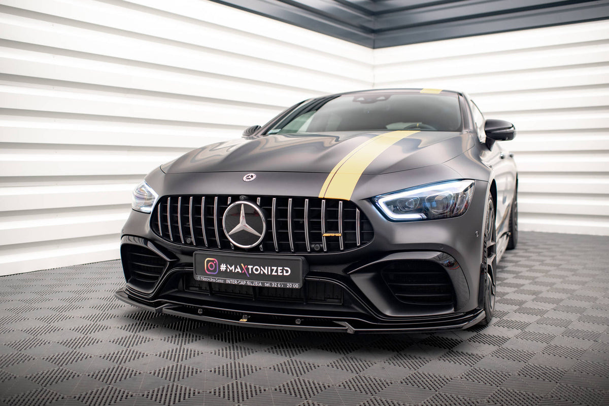 Front Splitter V.3 suitable for Mercedes-AMG GT 63S 4 Door Coupe Aero X290