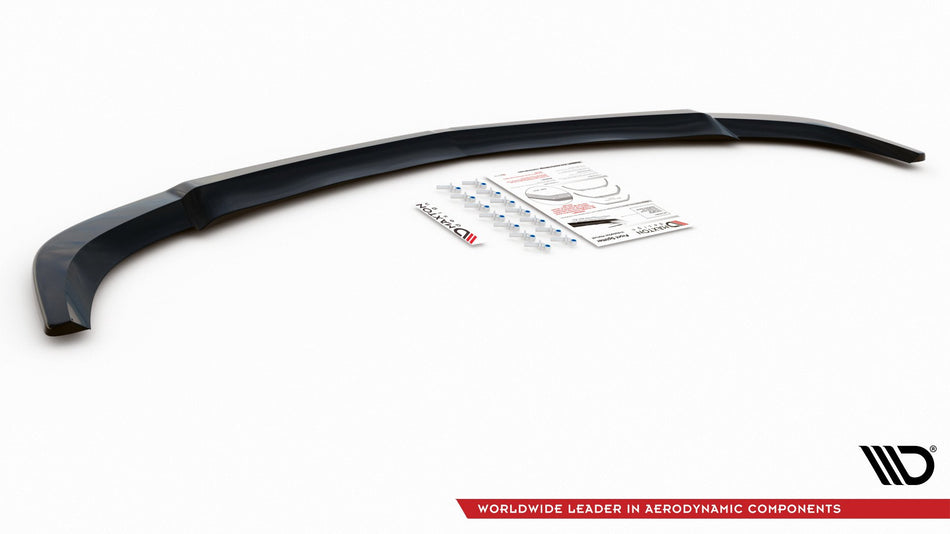Front Splitter V.3 suitable for Mercedes-Benz C Coupe / Sedan / Estate  AMG-Line C204 / W204 Facelift / S204 Facelift