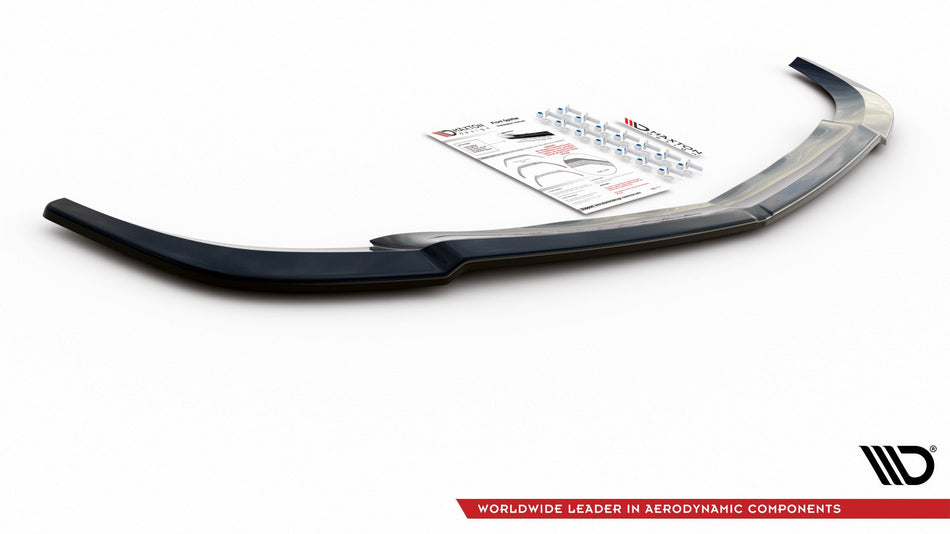 Front Splitter V.3 suitable for Mercedes-Benz C Coupe / Sedan / Estate  AMG-Line C204 / W204 Facelift / S204 Facelift