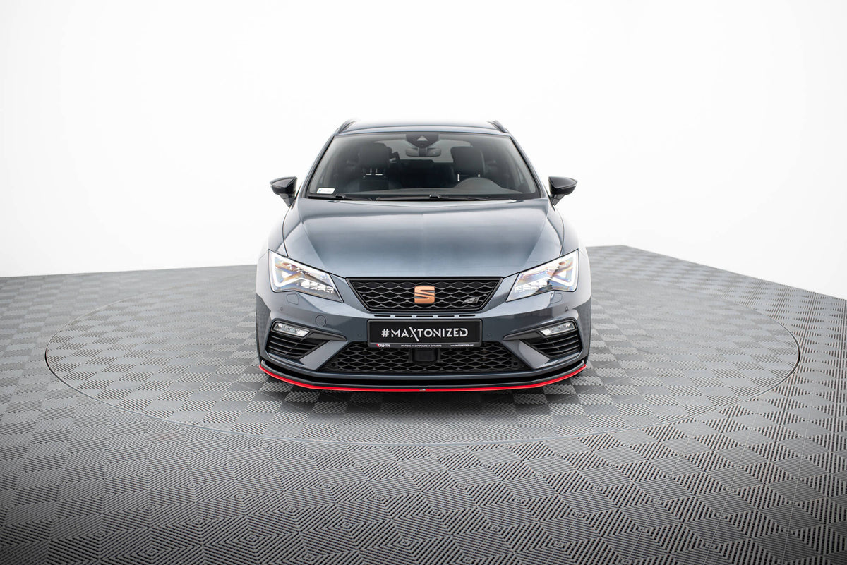 Front Splitter V.3 suitable for Seat Leon Cupra / FR Mk3 FL