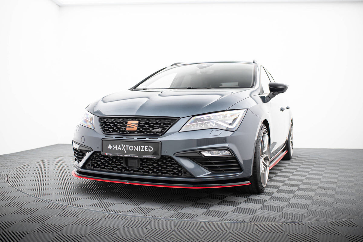 Front Splitter V.3 suitable for Seat Leon Cupra / FR Mk3 FL