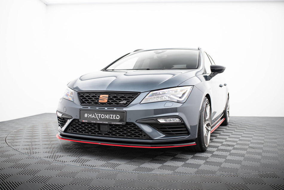 Front Splitter V.3 suitable for Seat Leon Cupra / FR Mk3 FL