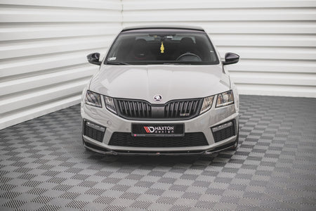 Front Splitter V.3 suitable for Skoda Octavia RS Mk3 Facelift