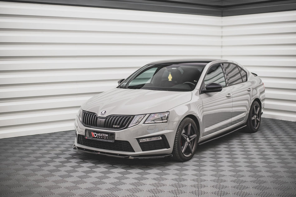 Front Splitter V.3 suitable for Skoda Octavia RS Mk3 Facelift