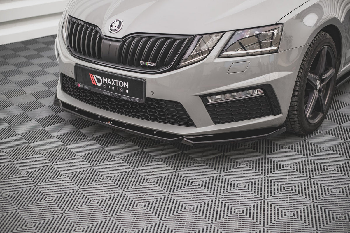 Front Splitter V.3 suitable for Skoda Octavia RS Mk3 Facelift