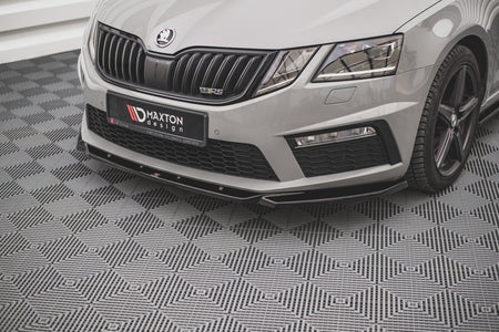 Front Splitter V.3 suitable for Skoda Octavia RS Mk3 Facelift