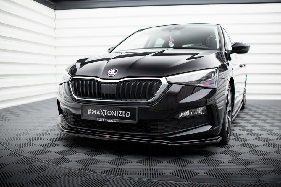 Front Splitter V.3 suitable for Skoda Scala