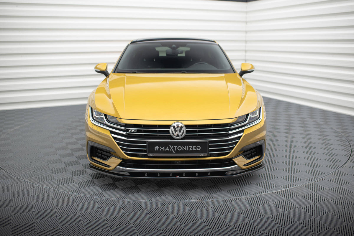 Front Splitter V.3 suitable for Volkswagen Arteon R-Line Sedan / Shooting Brake Mk1