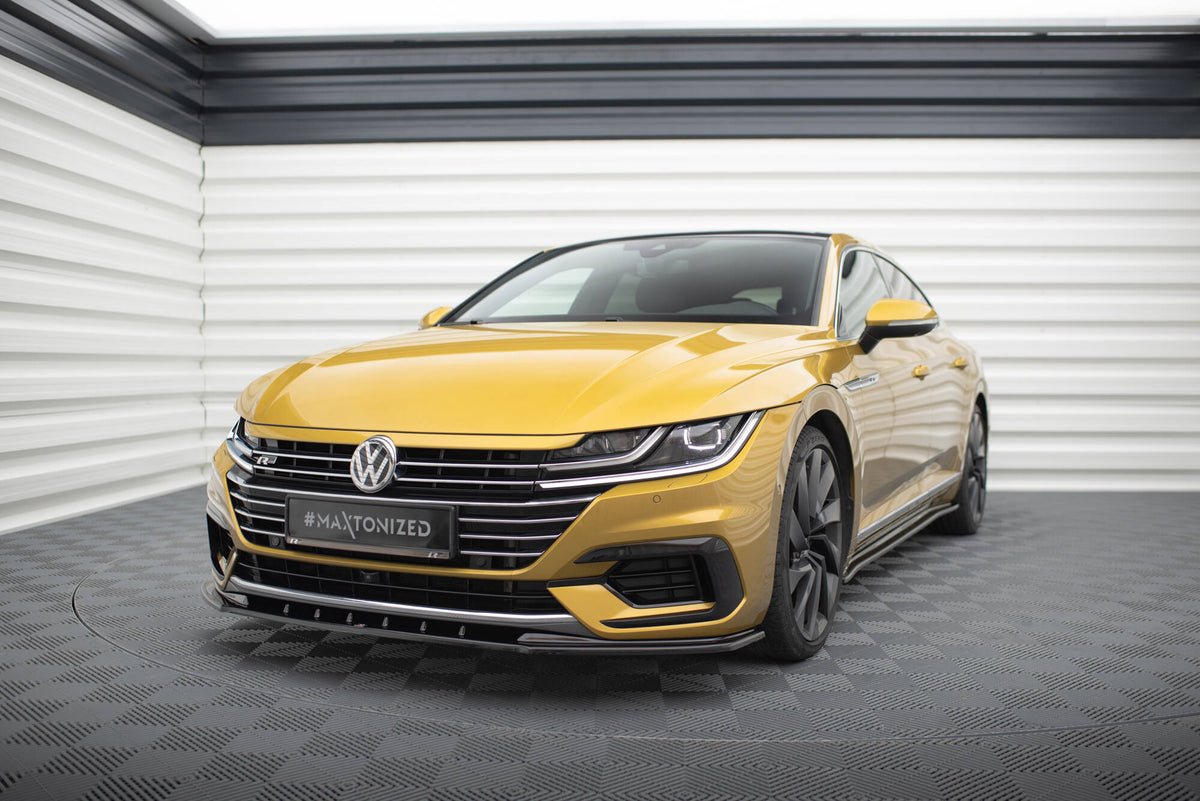 Front Splitter V.3 suitable for Volkswagen Arteon R-Line Sedan / Shooting Brake Mk1