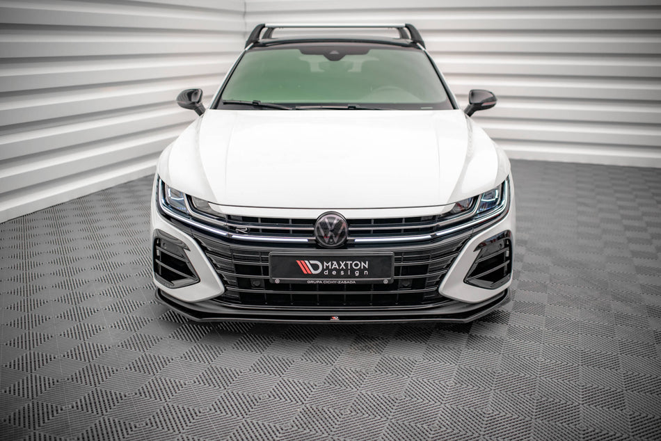 Front Splitter V.3 suitable for Volkswagen Arteon R Sedan / Shooting Brake Mk1 Facelift