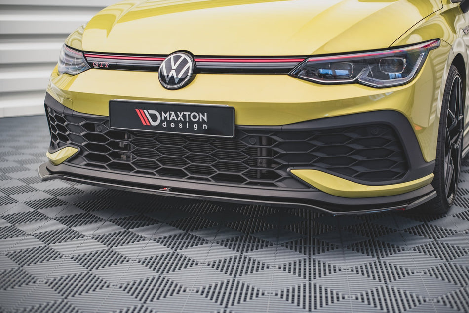 Front Splitter V.3 suitable for Volkswagen Golf GTI Clubsport Mk8