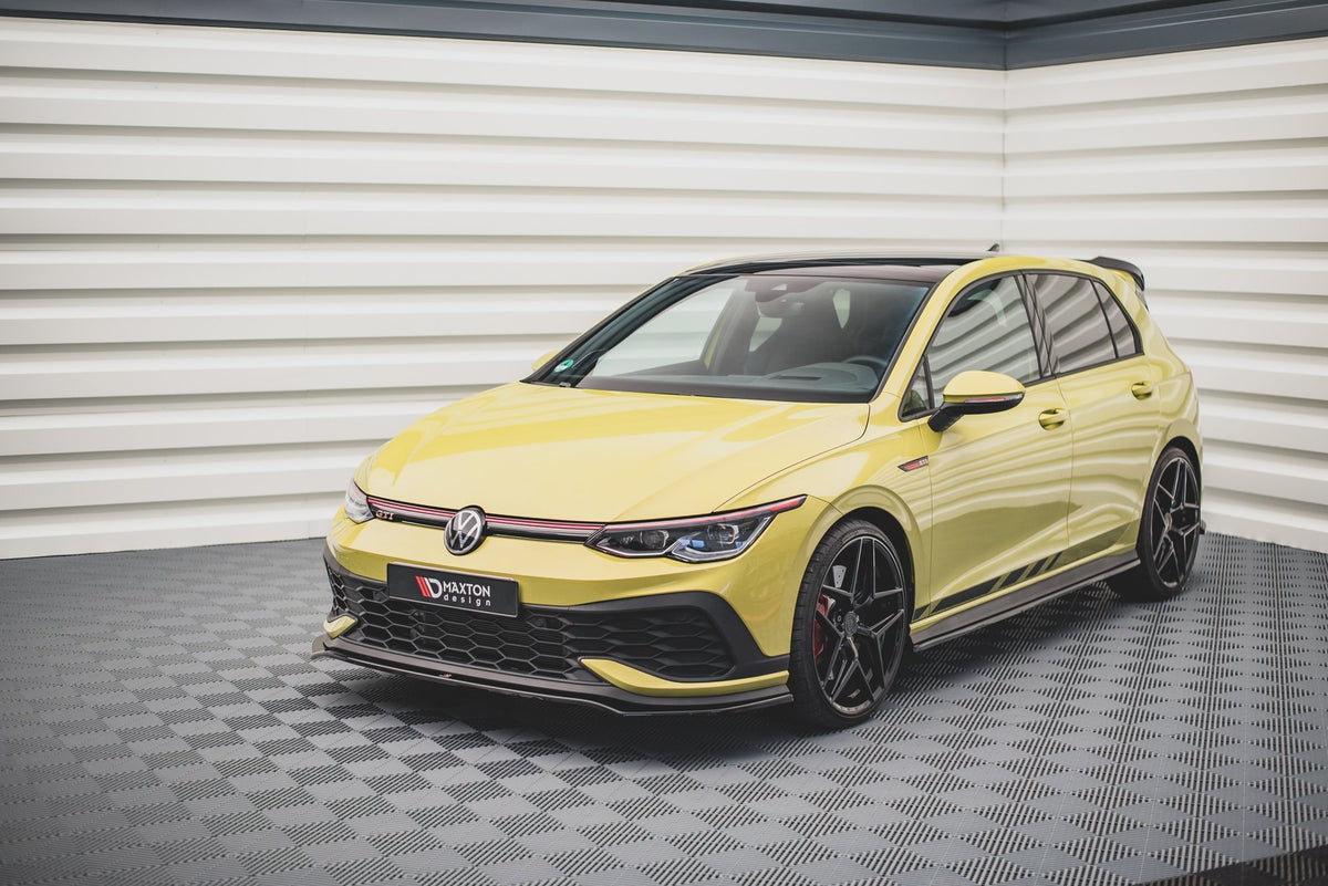 Front Splitter V.3 suitable for Volkswagen Golf GTI Clubsport Mk8