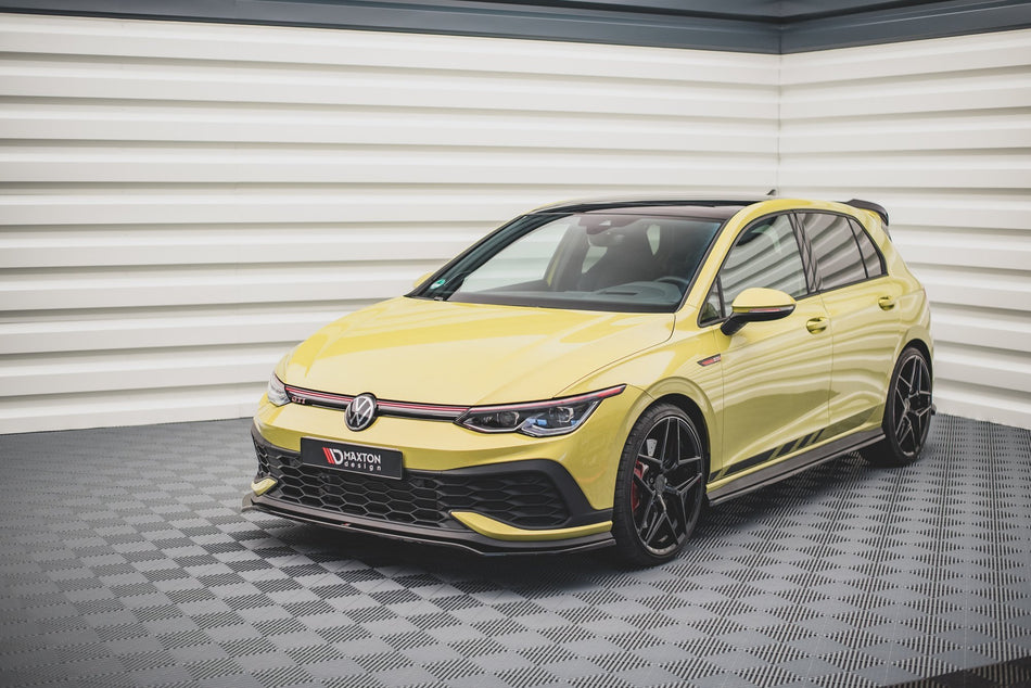 Front Splitter V.3 suitable for Volkswagen Golf GTI Clubsport Mk8
