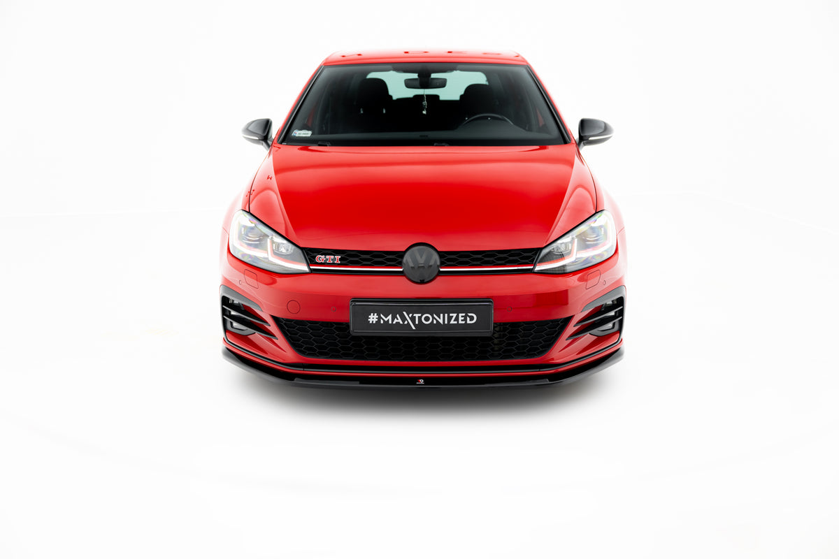 Front Splitter V.3 suitable for Volkswagen Golf GTI / GTD Mk7 Facelift