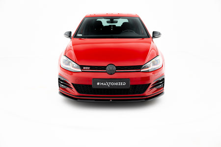Front Splitter V.3 suitable for Volkswagen Golf GTI / GTD Mk7 Facelift