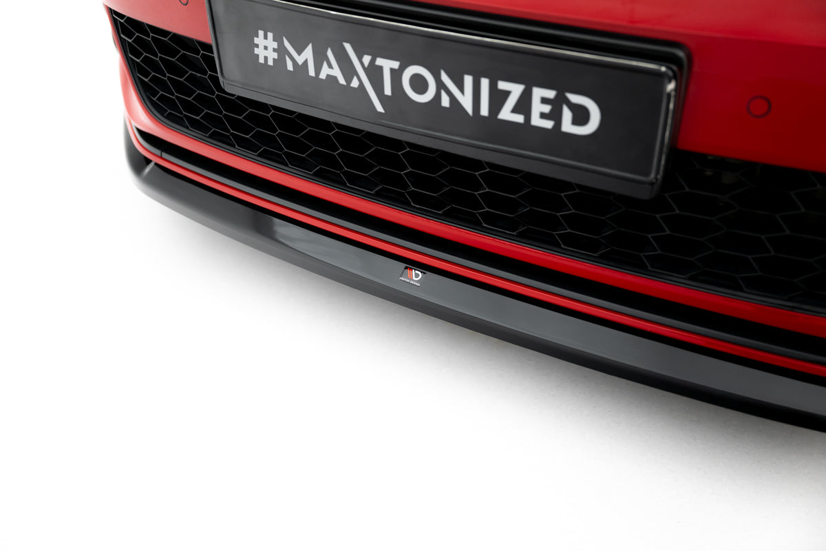 Front Splitter V.3 suitable for Volkswagen Golf GTI / GTD Mk7 Facelift
